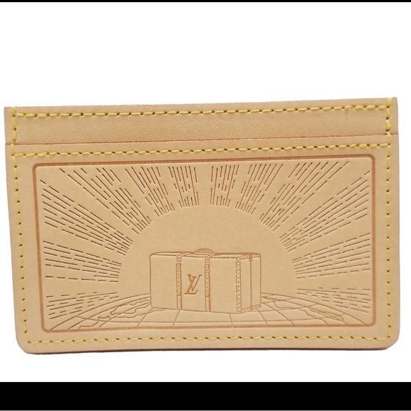 Louis Vuitton Card Case ID Holder Trunk Leather - Picture 12 of 15